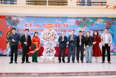 TRƯỜNG THPT LÊ HOÀN LONG TRỌNG TỔ CHỨC LỄ KỶ NIỆM 43 NĂM NGÀY NHÀ GIÁO VIỆT NAM 20/11